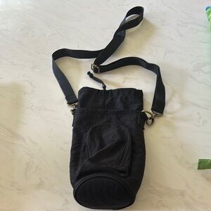 Thirty-One Black Crossbody Water Bottle Holder
